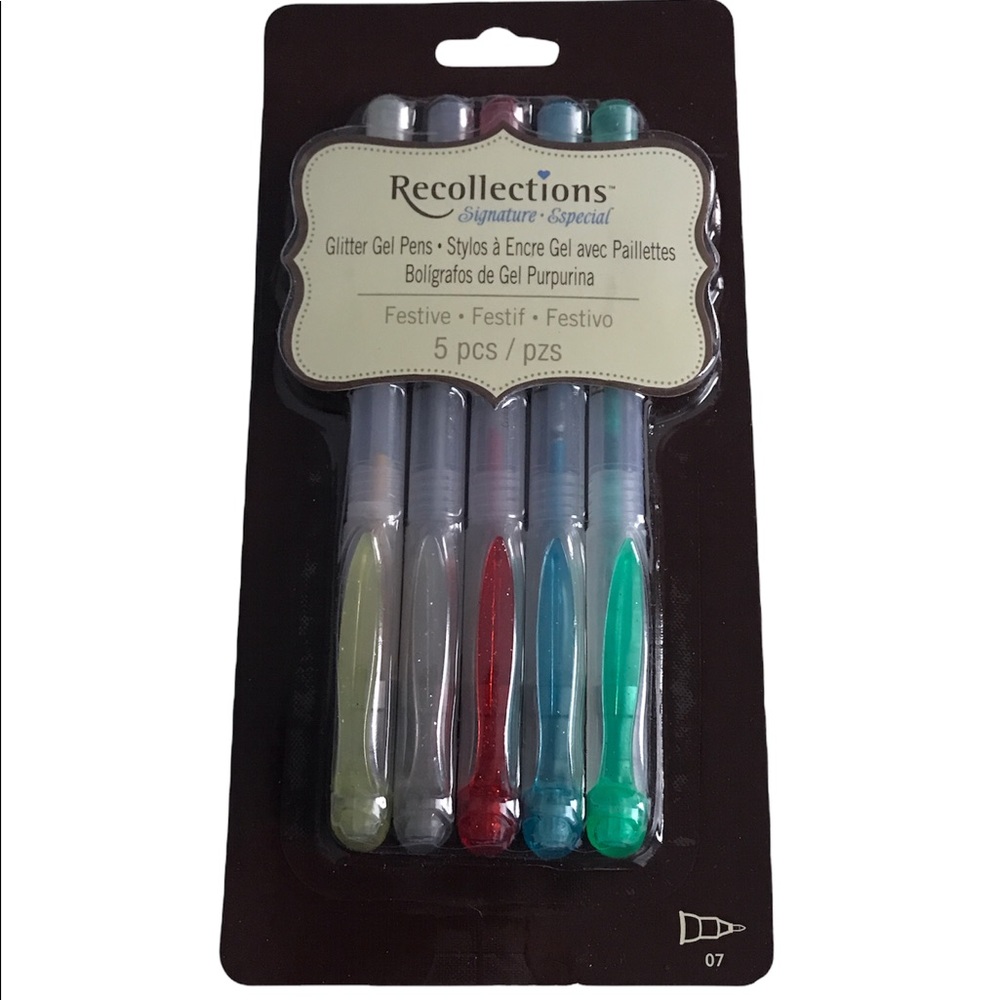 Glitter Gel Pens Festive Recollections Signature